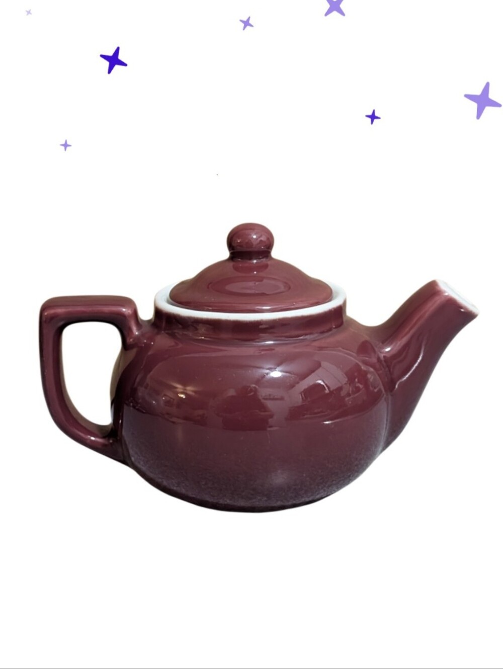 COORSITE No. 843 Porcelain Teapot Company Circa 1930s to 1940s Art Deco era.
